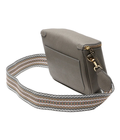 美品 A.D.M.J. シュリンクレザークロスボディバッグ レディース エーディーエムジェイ