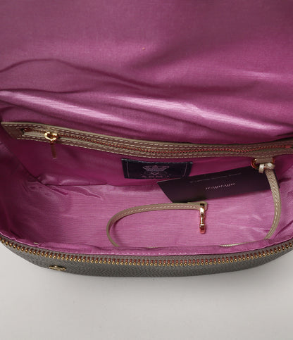 美品 A.D.M.J. シュリンクレザークロスボディバッグ レディース エーディーエムジェイ