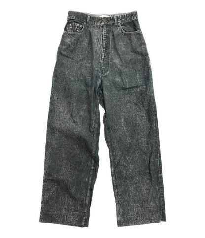 美品 BALENCIAGA デニム転写パンツ 20年 641548 メンズ SIZE S バレンシアガ