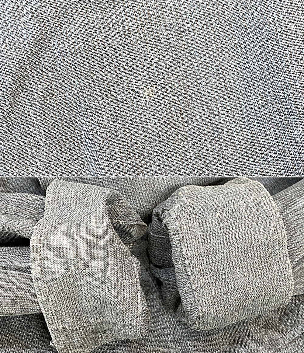 YOHJI YAMAMOTO POUR HOMME 長袖コットンシャツ ブルー フリル 23ss HZ-B51-319 メンズ SIZE 2 ヨウジヤマモトプールオム