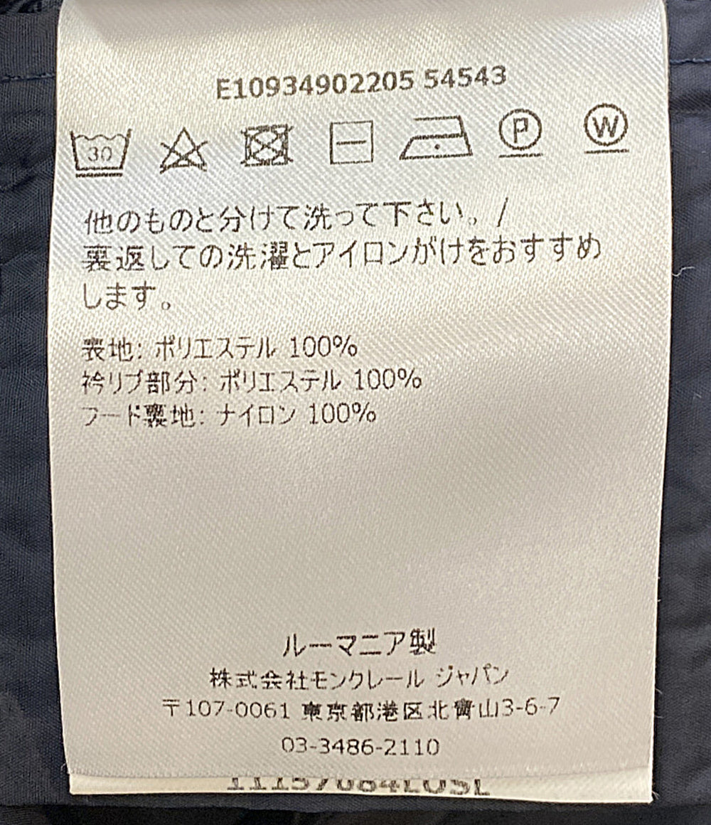 MONCLER ナイロンコート ネイビー E10934902205 レディース SIZE - モンクレール