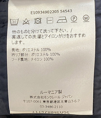 MONCLER ナイロンコート ネイビー E10934902205 レディース SIZE - モンクレール