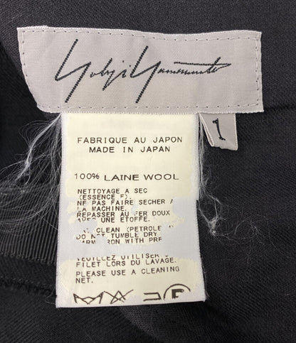 Yohji Yamamoto femme ヨウジヤマモトファム 変形スカート ブラック FD-S07-100 レディース SIZE 1