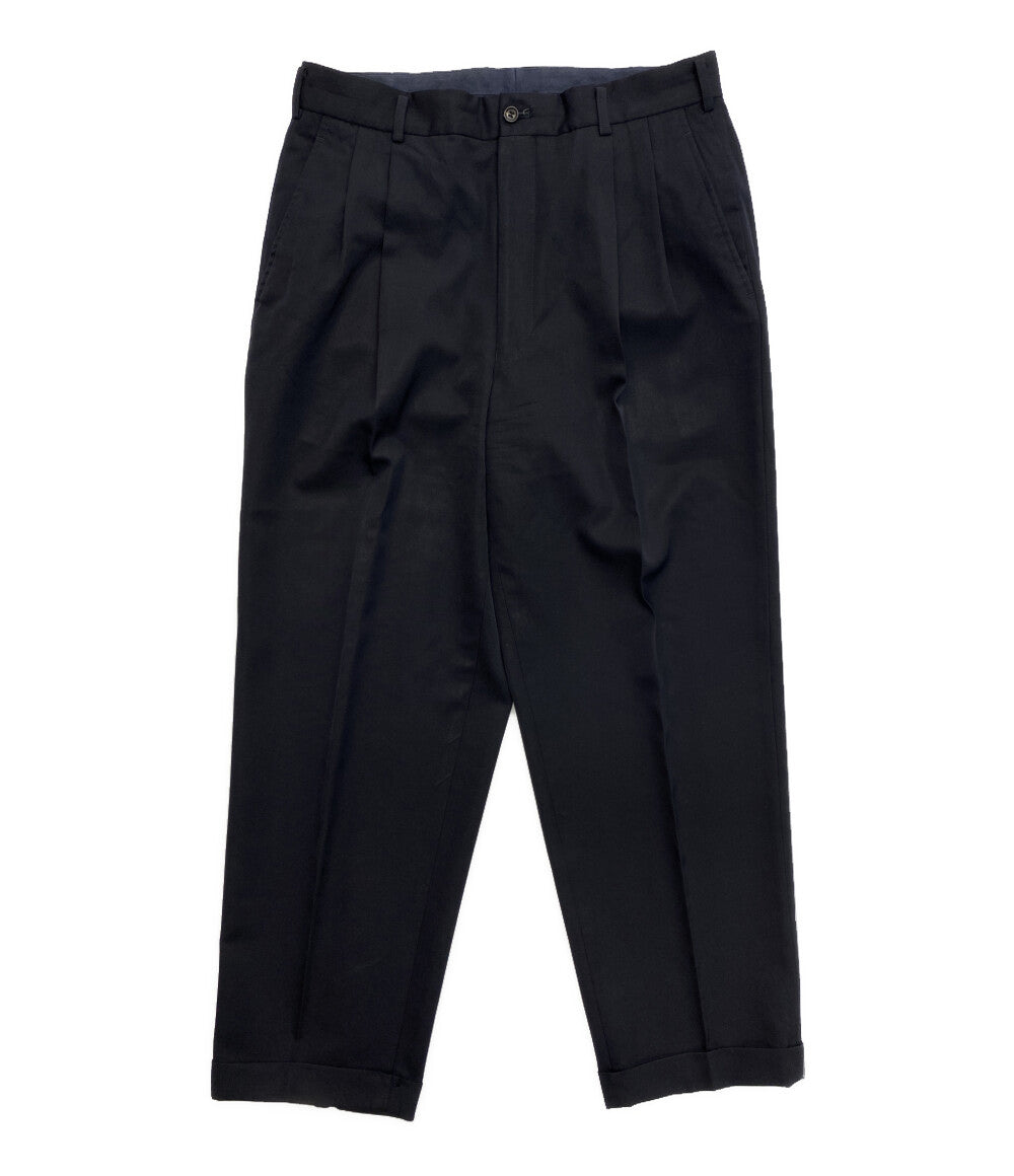 COMME DES GARCONS HOMME ウールパンツ ネイビー HS-18011 メンズ SIZE M コムデギャルソンオム