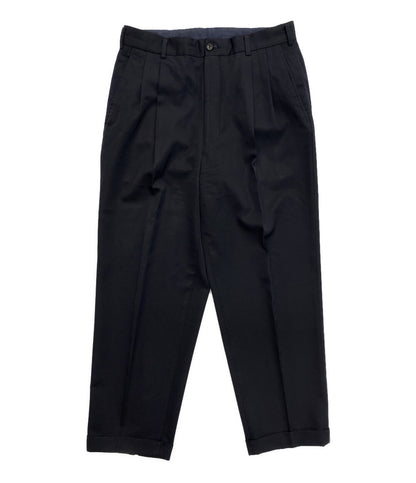 COMME DES GARCONS HOMME ウールパンツ ネイビー HS-18011 メンズ SIZE M コムデギャルソンオム