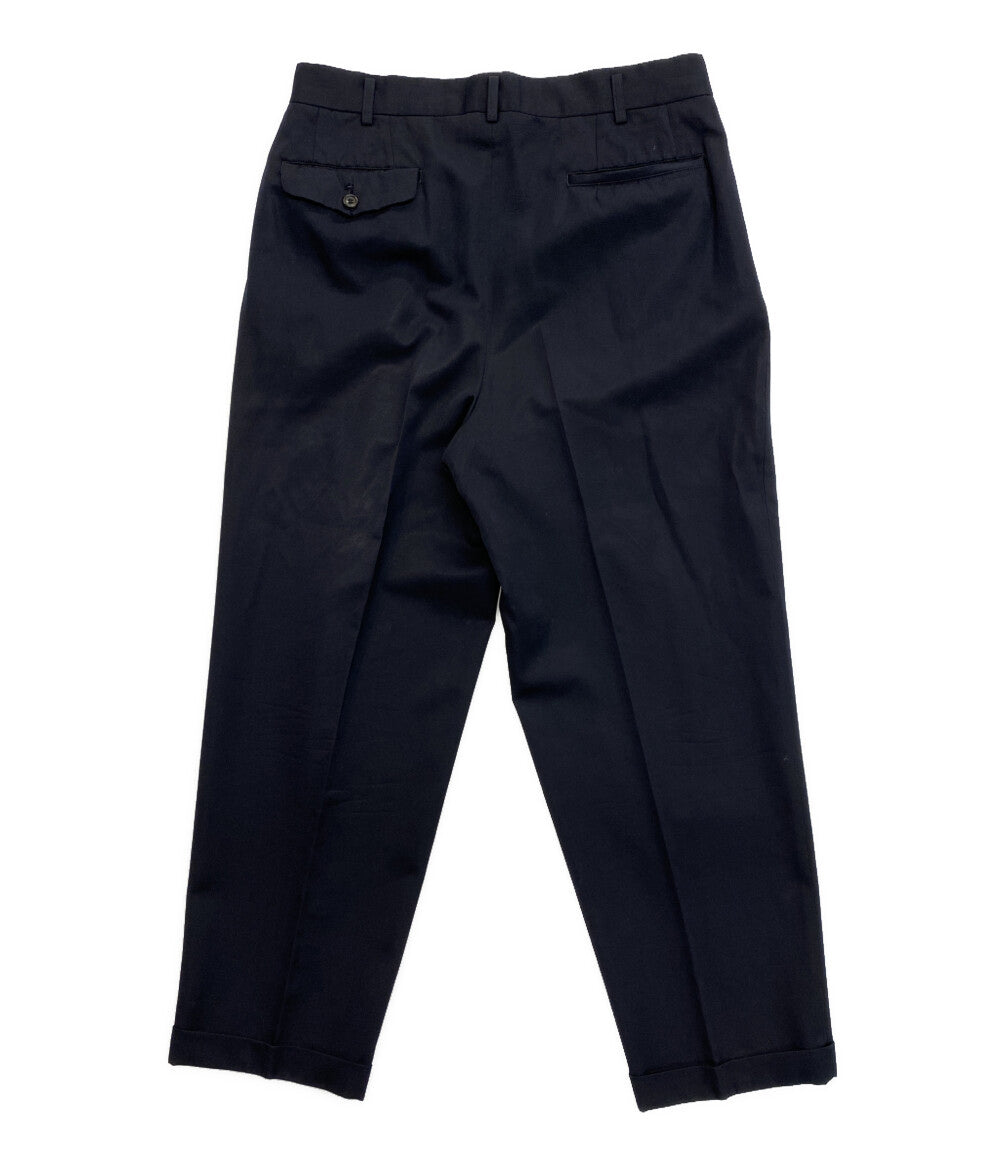 COMME DES GARCONS HOMME ウールパンツ ネイビー HS-18011 メンズ SIZE M コムデギャルソンオム