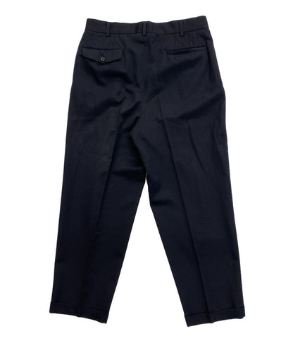 COMME DES GARCONS HOMME ウールパンツ ネイビー HS-18011 メンズ SIZE M コムデギャルソンオム