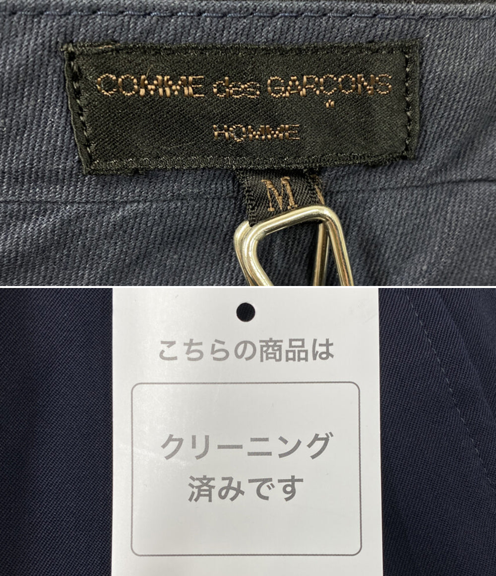 COMME DES GARCONS HOMME ウールパンツ ネイビー HS-18011 メンズ SIZE M コムデギャルソンオム