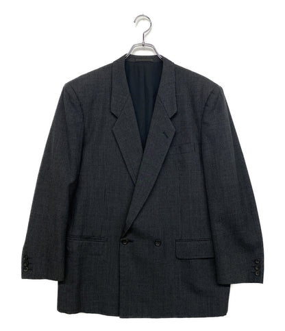 COMME des GARCONS HOMME テーラードジャケット チドリ グレー HS-08009 メンズ SIZE M コムデギャルソンオム