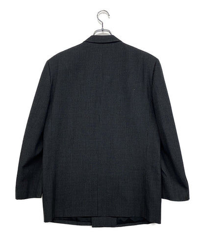 COMME des GARCONS HOMME テーラードジャケット チドリ グレー HS-08009 メンズ SIZE M コムデギャルソンオム