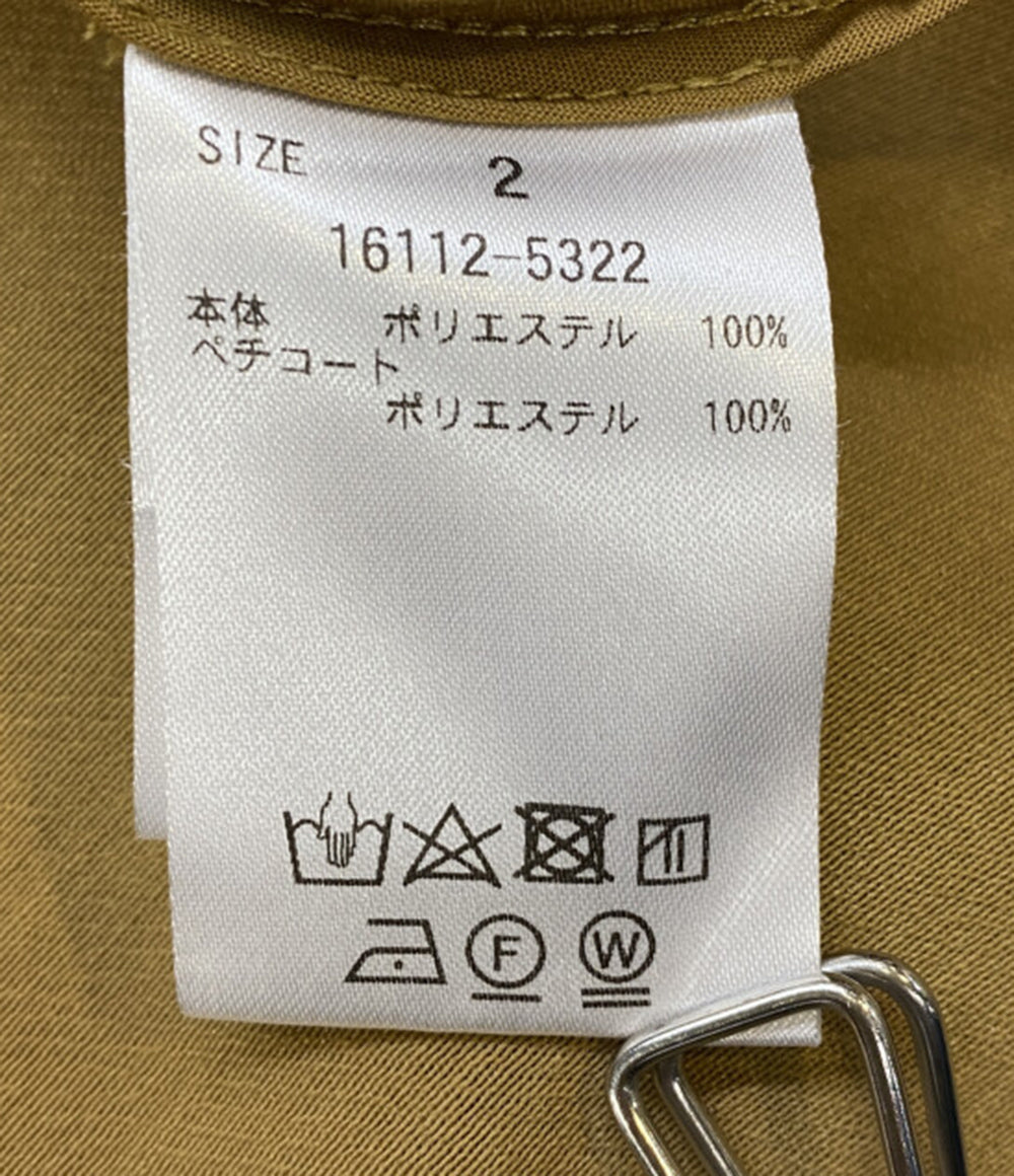 CLANE 半袖ワンピース FORM SLEEVE ONEPIECE 25ss 16112-5322 レディース SIZE 2 クラネ