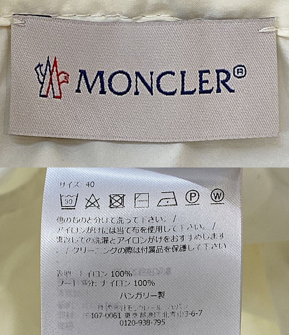 美品 MONCLER ウインドブレーカー MONCLERSHIRT 2025SS レディース SIZE 40 モンクレール