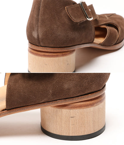 Sasquatchfabrix. グルカサンダル ブラウン 2024ss メンズ SIZE 10 サスクワァッチファブリックス