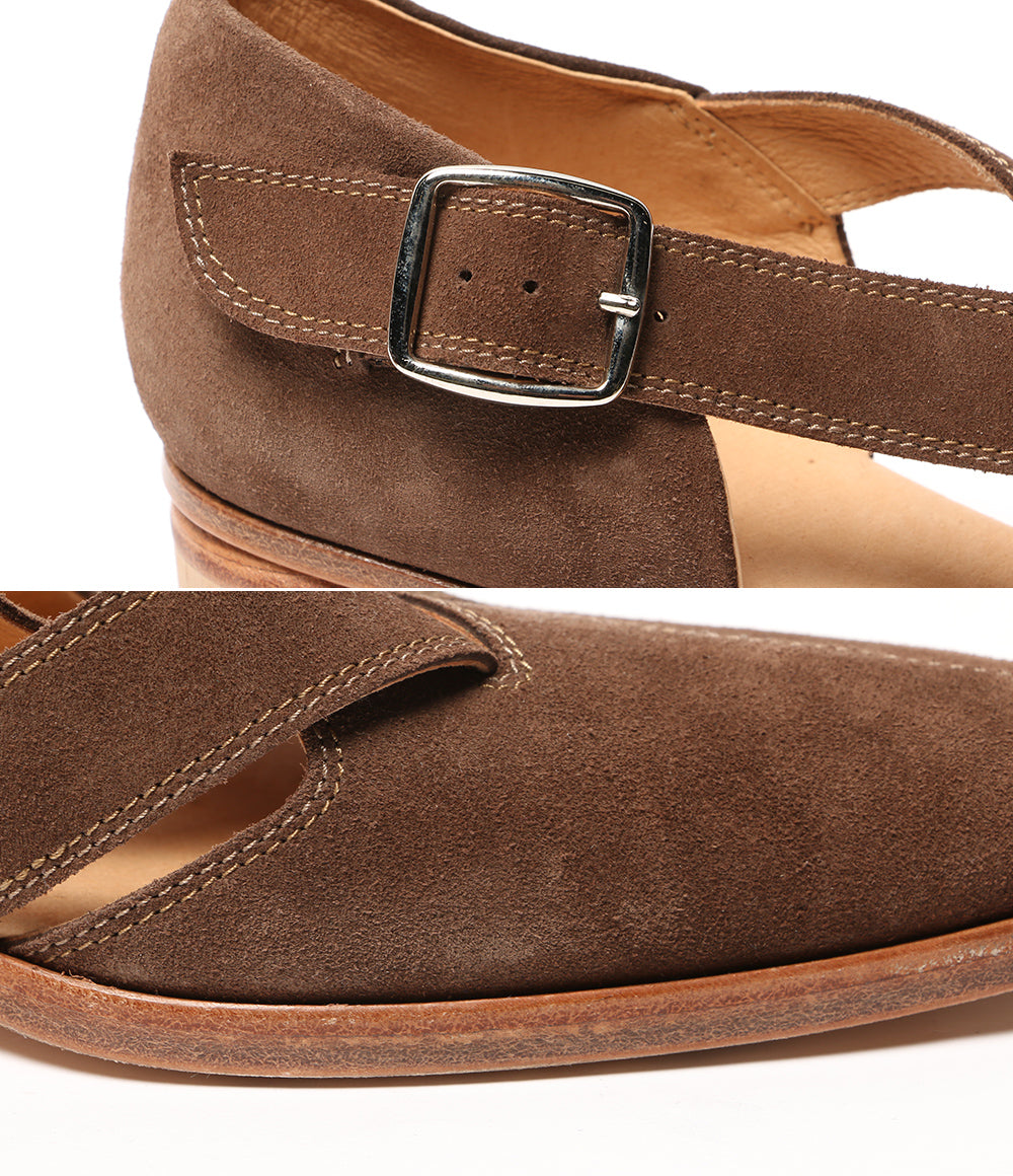 Sasquatchfabrix. グルカサンダル ブラウン 2024ss メンズ SIZE 10