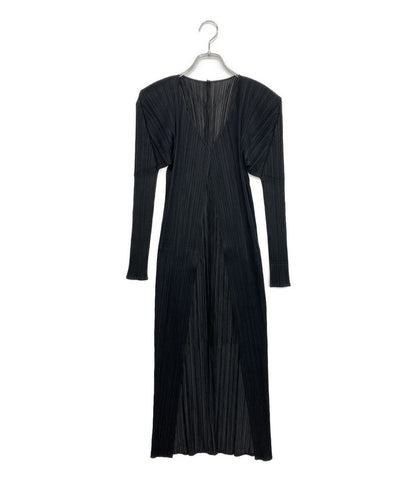 PLEATS PLEASE カーディガン ブラック系 PP04-JH117 レディース SIZE 2 プリーツプリーズ