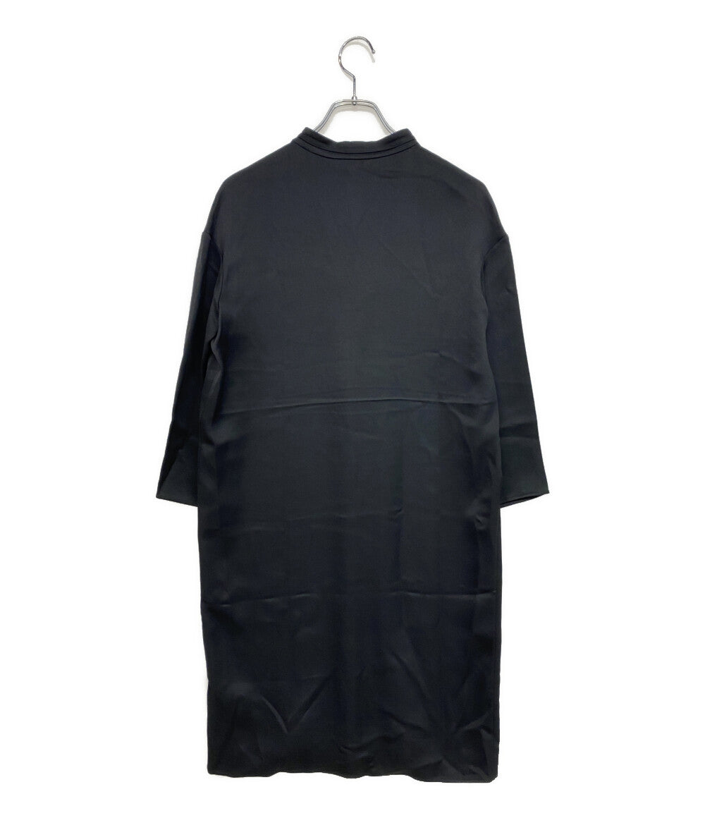 HERMES 七分袖ワンピース レーヨンシルク 16-7350 レディース SIZE 34 エルメス