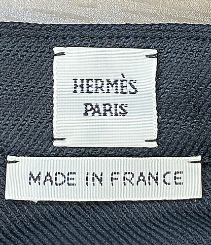 HERMES 七分袖ワンピース レーヨンシルク 16-7350 レディース SIZE 34 エルメス