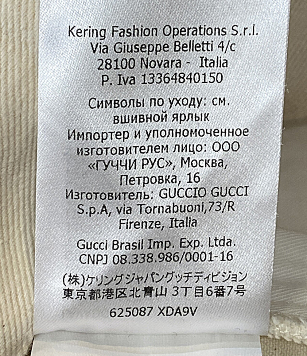 GUCCI デニムパンツ ストレート ホワイトデニム 625087 レディース SIZE 20 グッチ