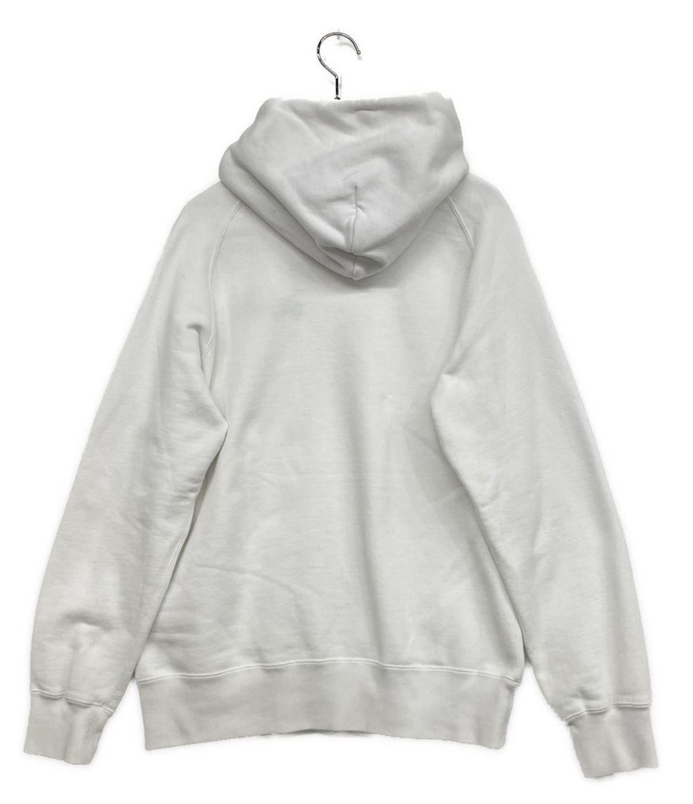 sacai スウェットパーカー ホワイト エンブロイダリーフーディ 21ss メンズ SIZE 3 サカイ