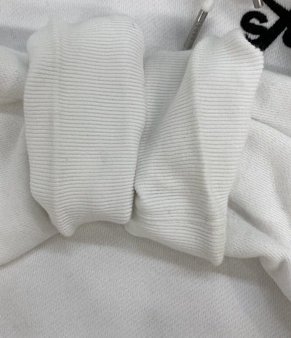 sacai スウェットパーカー ホワイト エンブロイダリーフーディ 21ss メンズ SIZE 3 サカイ