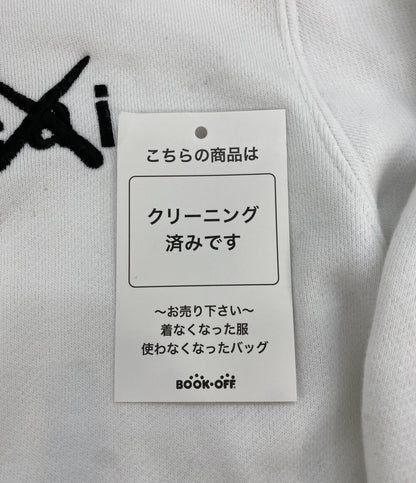 sacai スウェットパーカー ホワイト エンブロイダリーフーディ 21ss メンズ SIZE 3 サカイ