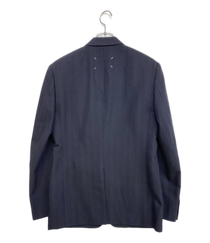 美品 Maison Margiela テーラードジャケット 14 ストライプ 19AW S50FT0082 メンズ SIZE 44 メゾンマルジェラ