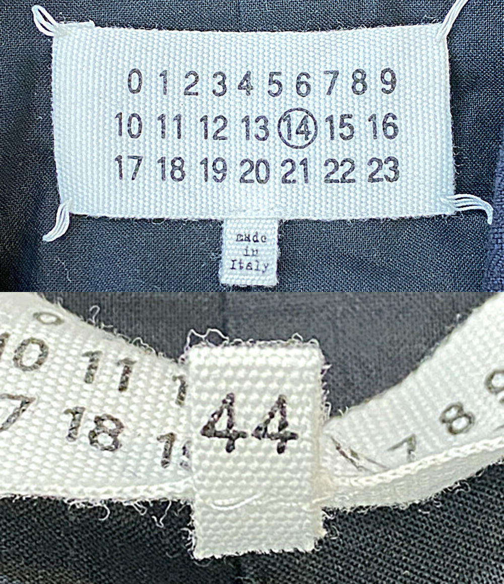 美品 Maison Margiela テーラードジャケット 14 ストライプ 19AW S50FT0082 メンズ SIZE 44 メゾンマルジェラ