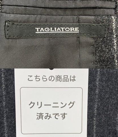 TAGLIATORE テーラードジャケット チョークストライプ メンズ SIZE 46 タリアトーレ
