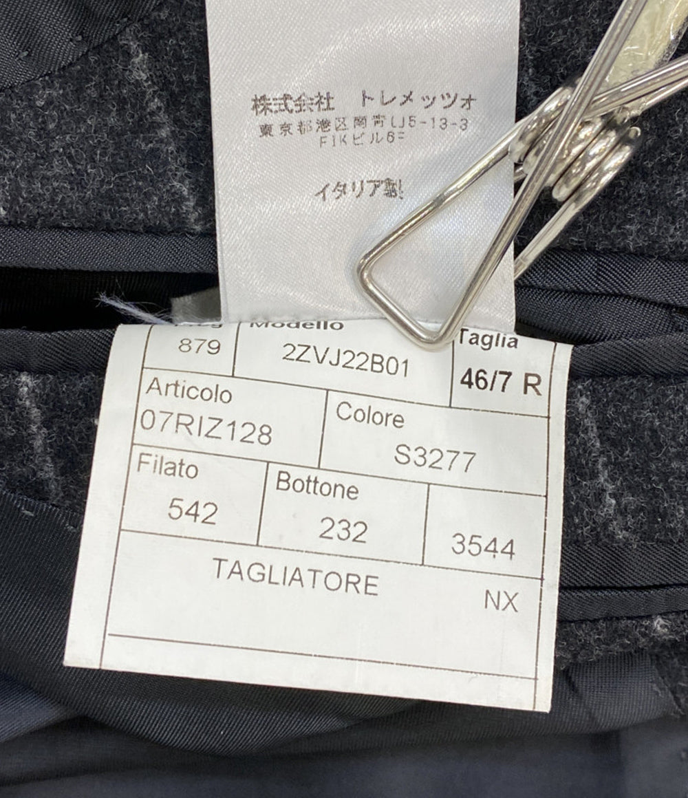 TAGLIATORE テーラードジャケット チョークストライプ メンズ SIZE 46 タリアトーレ