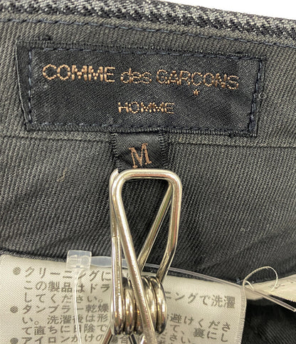 COMME des GARCONS HOMME センタープレスパンツ 千鳥チェック柄 HS-08009M メンズ SIZE M コムデギャルソンオム