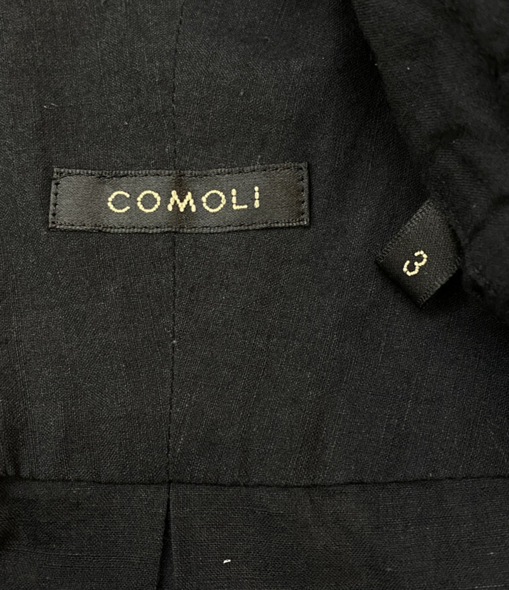 COMOLI 長袖シャツ コモリシャツ メンズ SIZE 3 コモリ