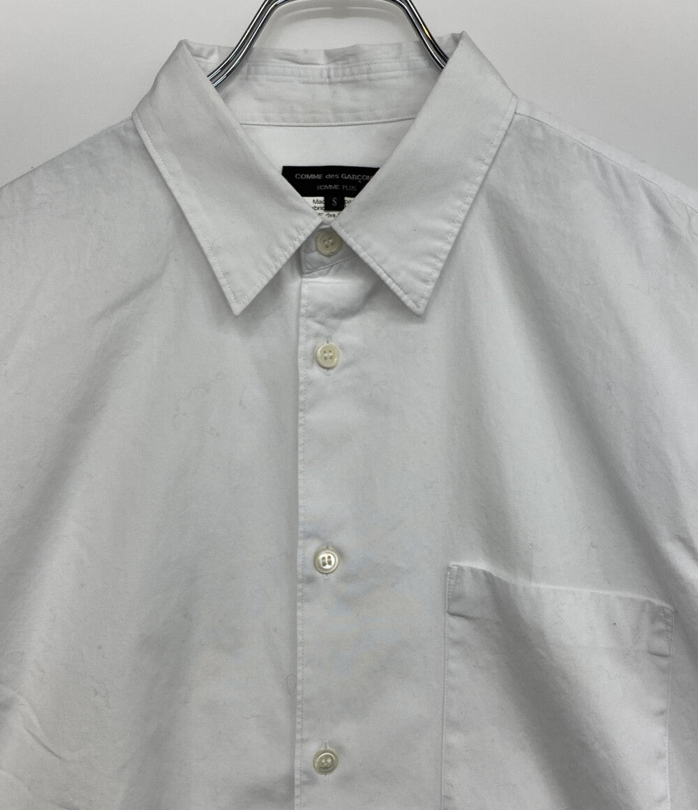 COMME des GARCONS HOMME DEUX コムデギャルソンオムドゥ 長袖シャツ ホワイト 19ss PC-B029 メンズ SIZE S