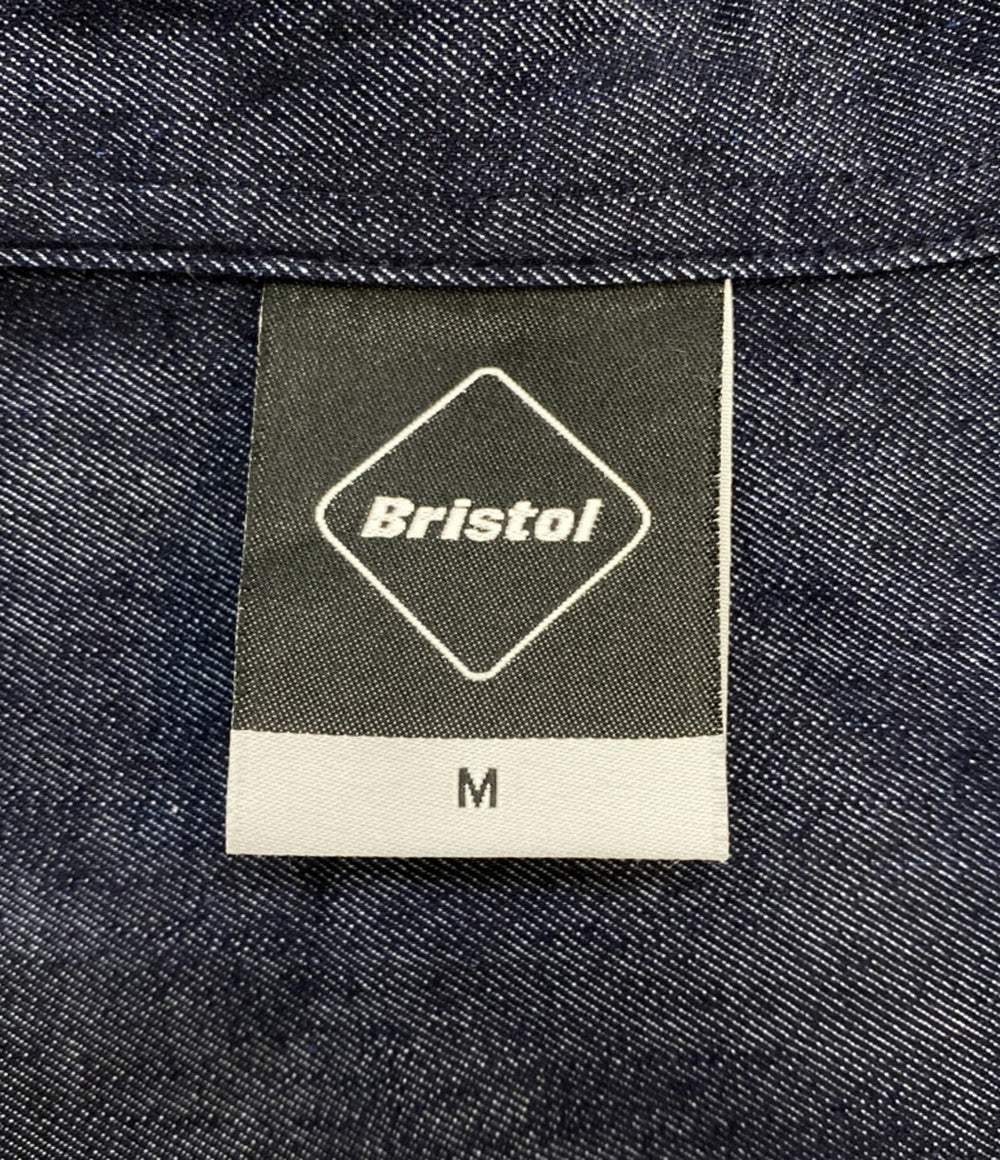 F.C.Real Bristol エフシーレアルブリストル 長袖シャツ ネイビー fcrb-220079 メンズ SIZE M