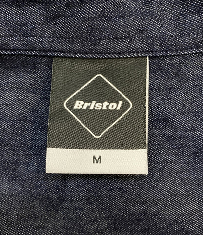 F.C.Real Bristol エフシーレアルブリストル 長袖シャツ ネイビー fcrb-220079 メンズ SIZE M