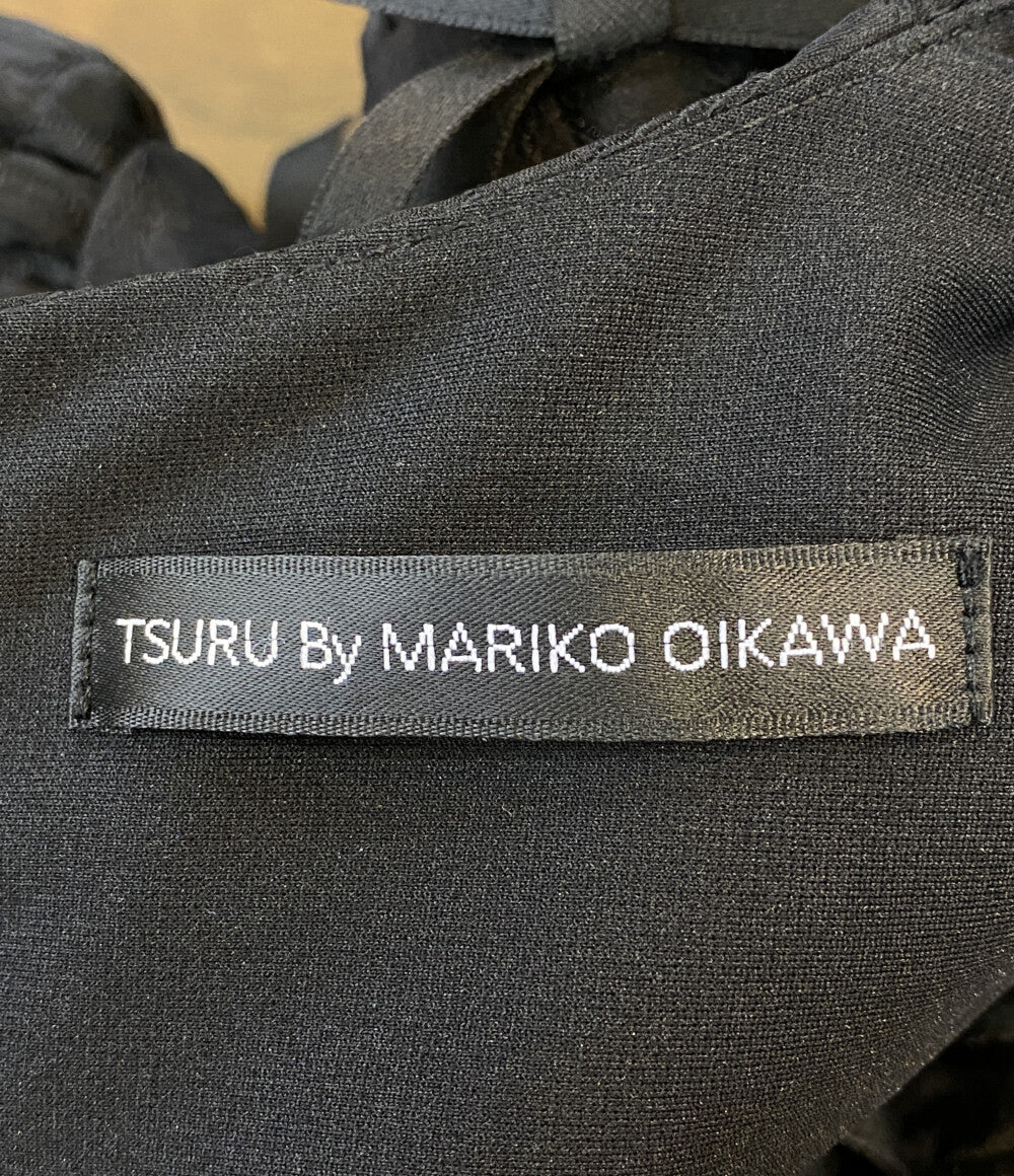 美品 Tsuru BY MARIKO OIKAWA カットソー 25SS Montalembert BL-2242520 レディース SIZE - ツルバイマリコオイカワ