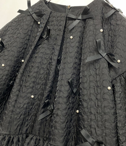 美品 Tsuru BY MARIKO OIKAWA カットソー 25SS Montalembert BL-2242520 レディース SIZE - ツルバイマリコオイカワ