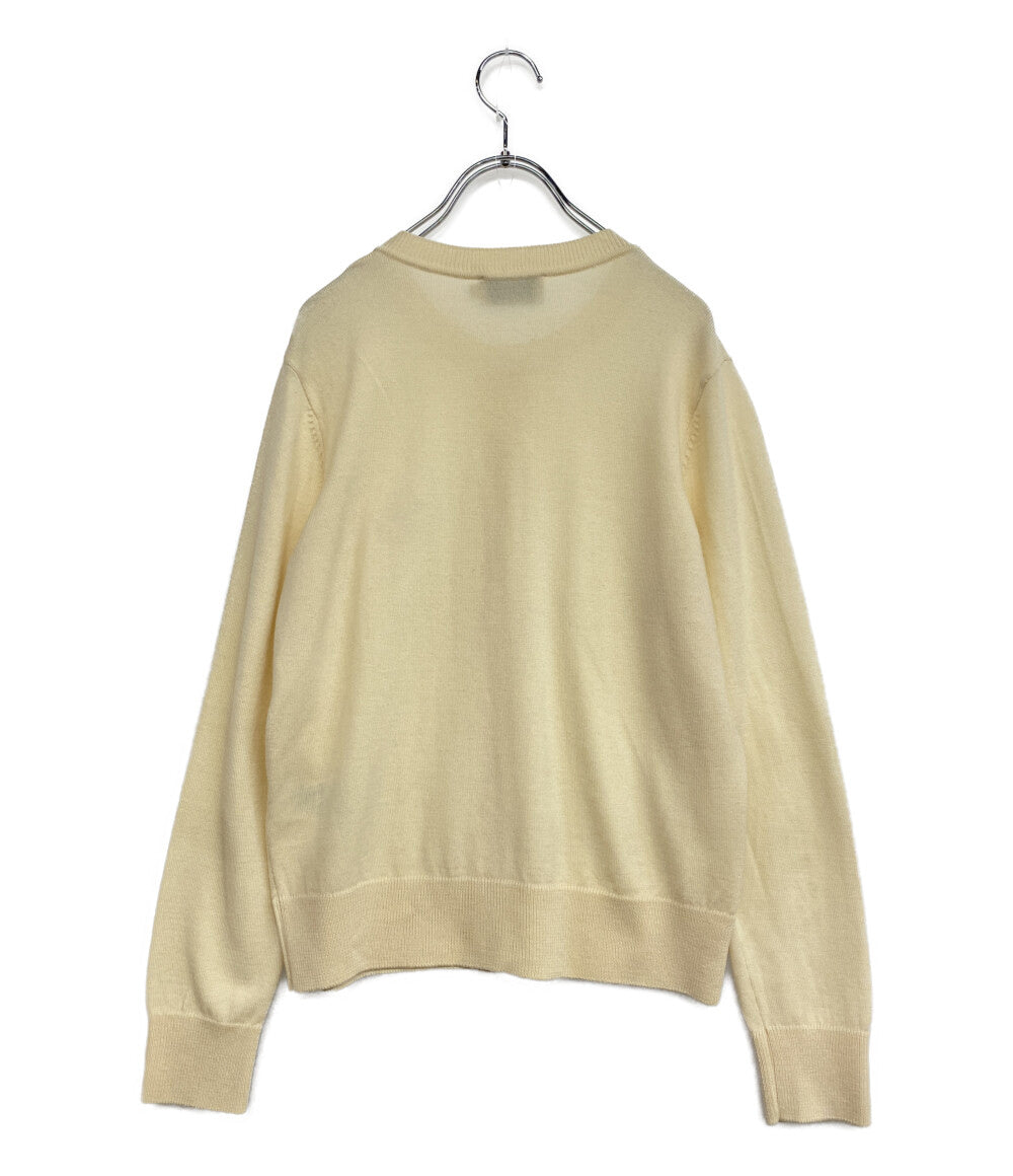 MAISON KITSUNE カーディガン ウール100 EW00562KT1036 レディース SIZE M メゾンキツネ