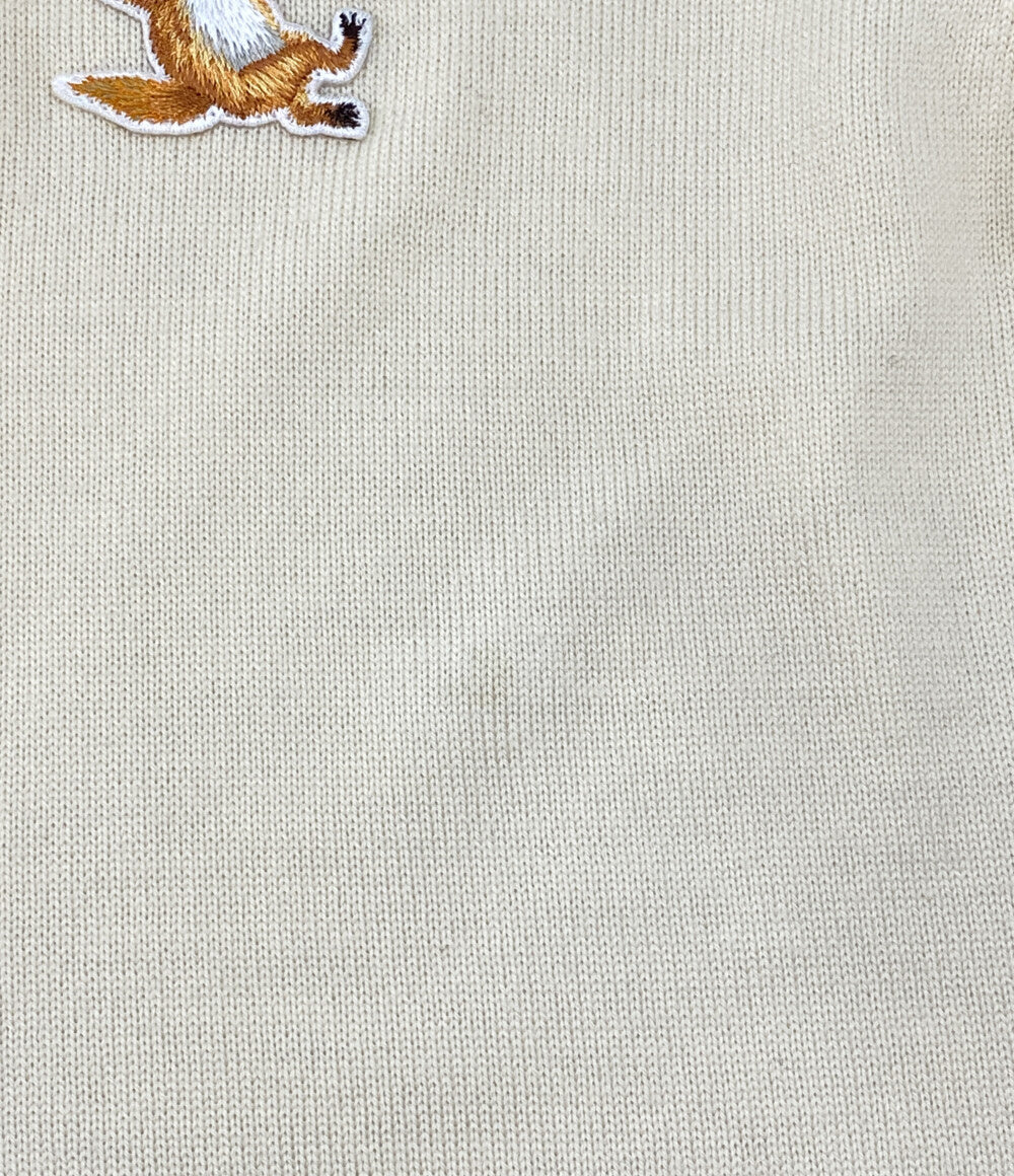 MAISON KITSUNE カーディガン ウール100 EW00562KT1036 レディース SIZE M メゾンキツネ