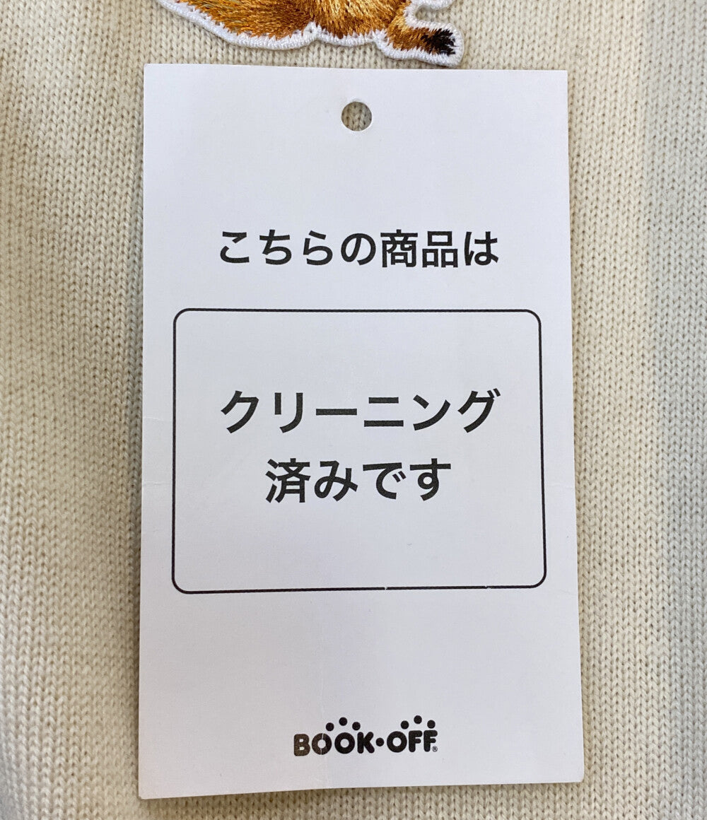 MAISON KITSUNE カーディガン ウール100 EW00562KT1036 レディース SIZE M メゾンキツネ
