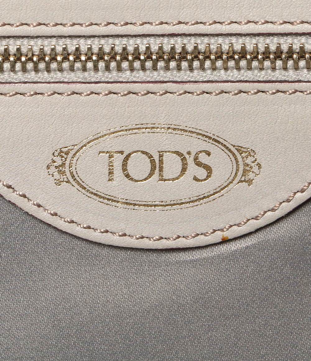 TOD'S ハンドバッグ バイカラー 2wayショルダー レディース トッズ