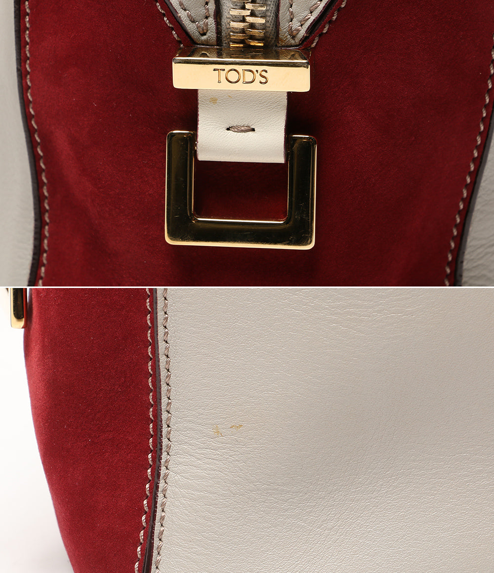 TOD'S ハンドバッグ バイカラー 2wayショルダー レディース トッズ