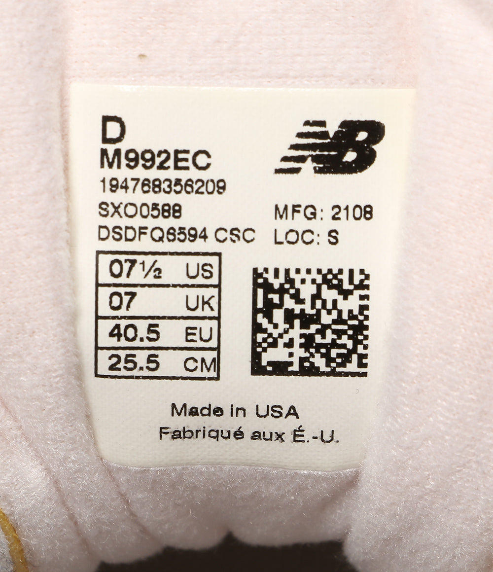 new balance スニーカー M992 EC メンズ SIZE 25.5cm ニューバランス