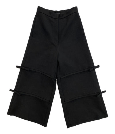 Pachman パハマン　リボンパンツ ブラック レディース SIZE 38