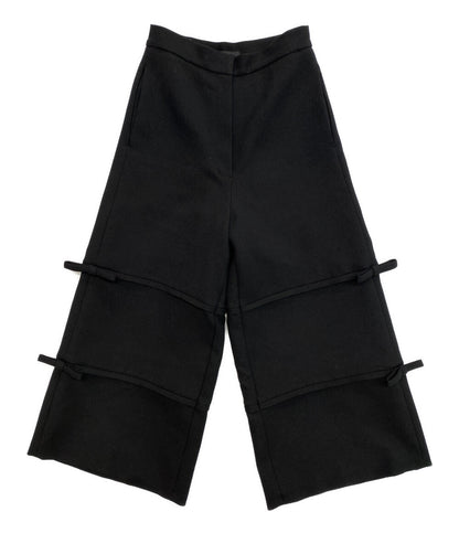 Pachman パハマン　リボンパンツ ブラック レディース SIZE 38