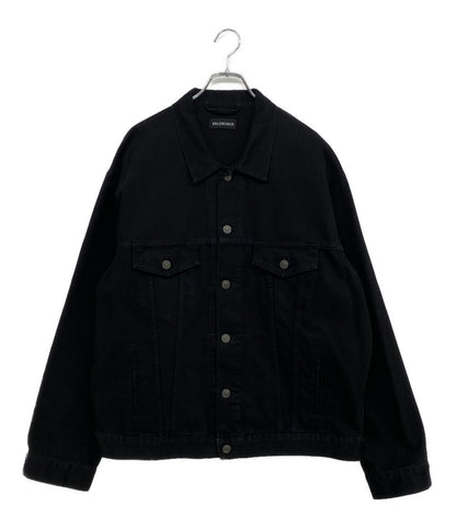 BALENCIAGA デニムジャケット ロゴパッチ 571325 TEW05 1105 メンズ SIZE 50 バレンシアガ