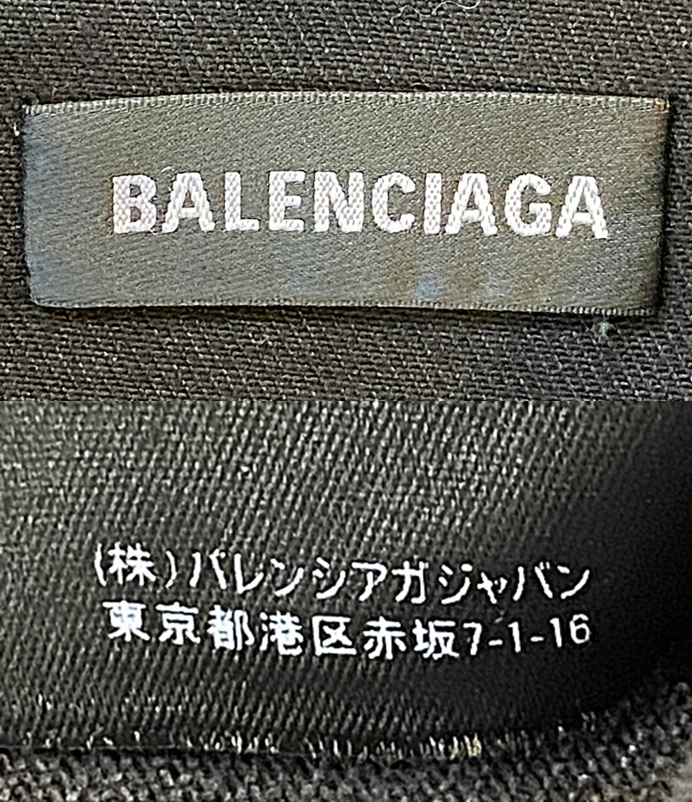 BALENCIAGA デニムジャケット ロゴパッチ 571325 TEW05 1105 メンズ SIZE 50 バレンシアガ