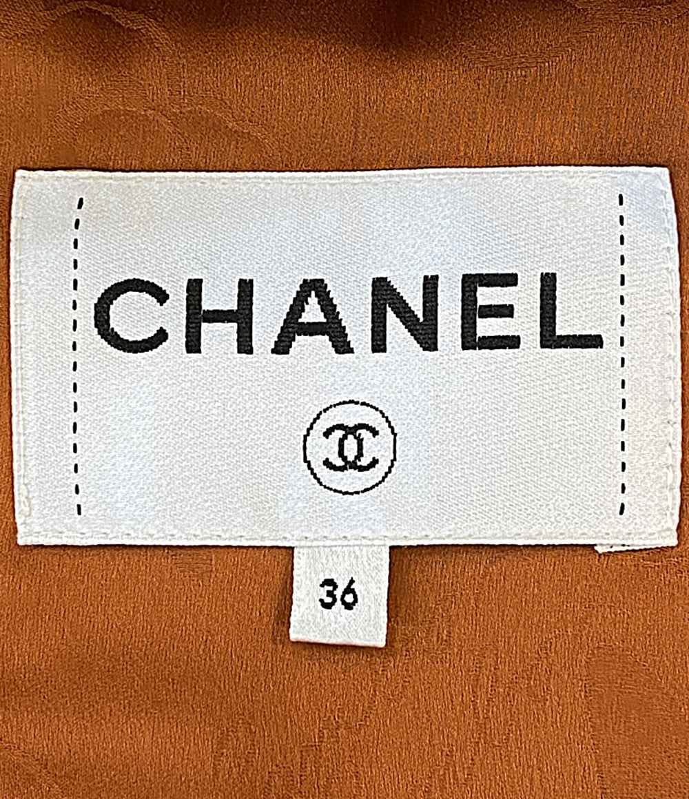 CHANEL ツイードケープ P54276V40709 レディース SIZE 36 シャネル