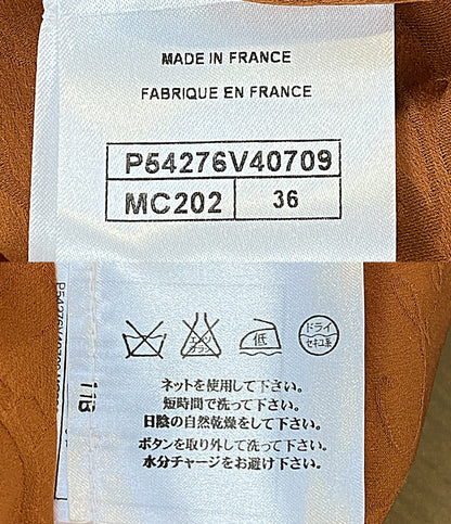 CHANEL ツイードケープ P54276V40709 レディース SIZE 36 シャネル