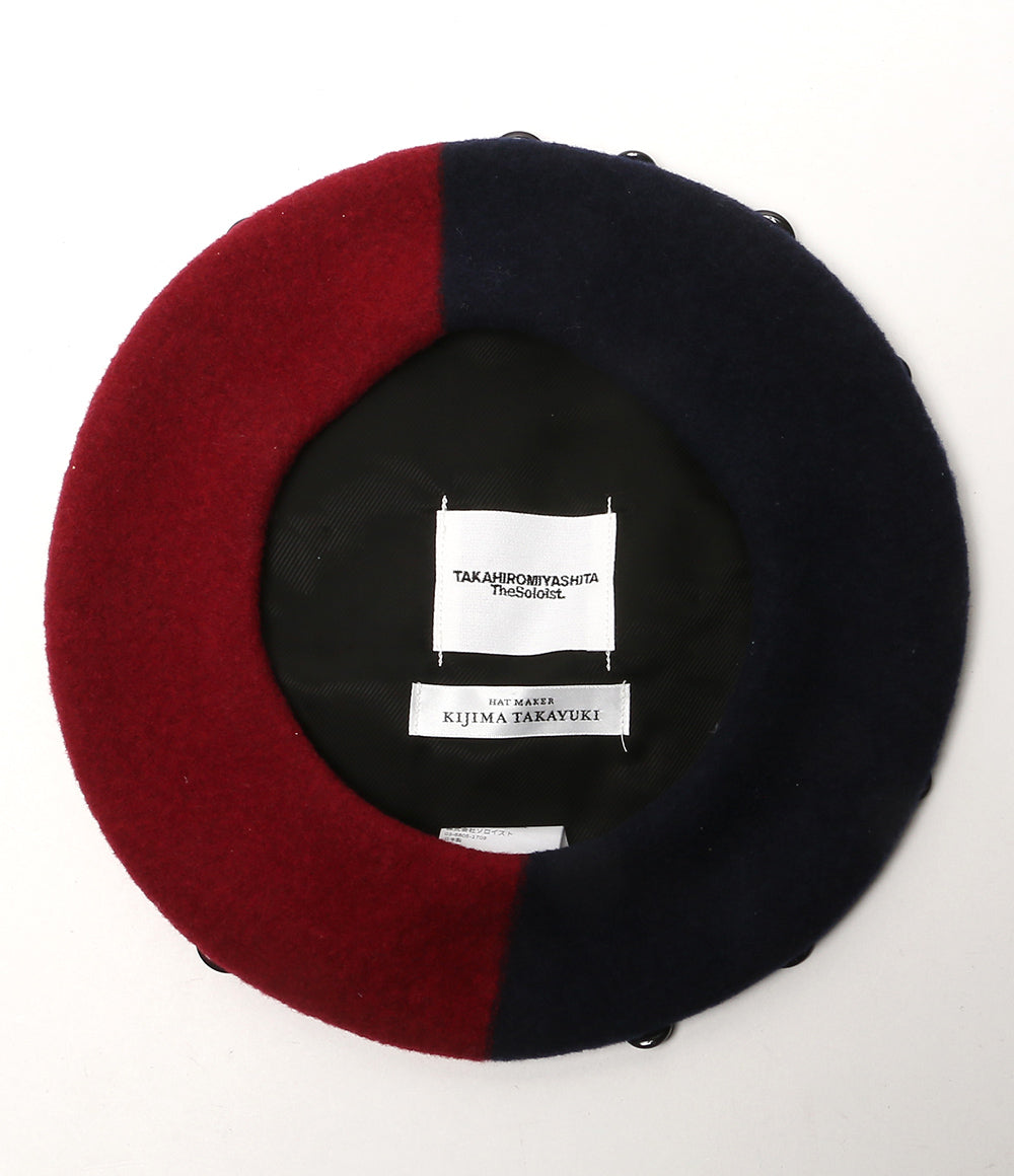 TAKAHIROMIYASHITATheSoloist. × KIJIMA TAKAYUKI タカヒロミヤシタザソロイスト×キジマタカユキ ベレー帽 メンズ SIZE M