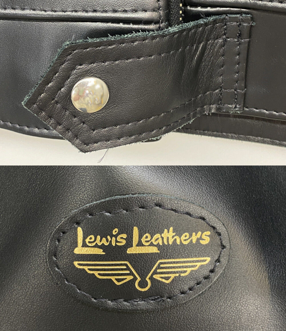Lewis Leathers ライダースジャケット AVIAKIT ブラック メンズ SIZE 42 ルイスレザー